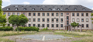 Gebäude Campbell Barracks (Foto: Diemer)