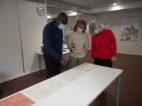 60 Jahre Städtepartnerschaft Heidelberg - Montpellier. Archivar Dr. Jonas Billy erläutert, wie es zu dieser Verbindung kam. (Foto: Stadtarchiv)