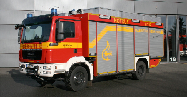 Tanklöschfahrzeug (Foto: Feuerwehr Heidelberg)