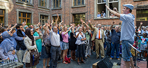 Opening of the Intercultural Center (Interkulturelles Zentrum) (Photo: Rothe)
