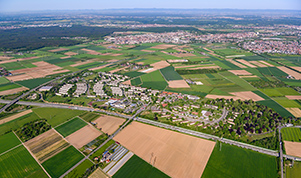 Luftaufnahme des Patrick-Henry-Village (Foto: Venus)