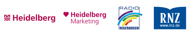 Logos Heidelberg, Heidelberg Marketing, Radio Regenbogen, RNZ
