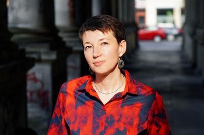 Julia Cimafiejeva (Foto: Alhierd Bacharevič) Porträtfoto