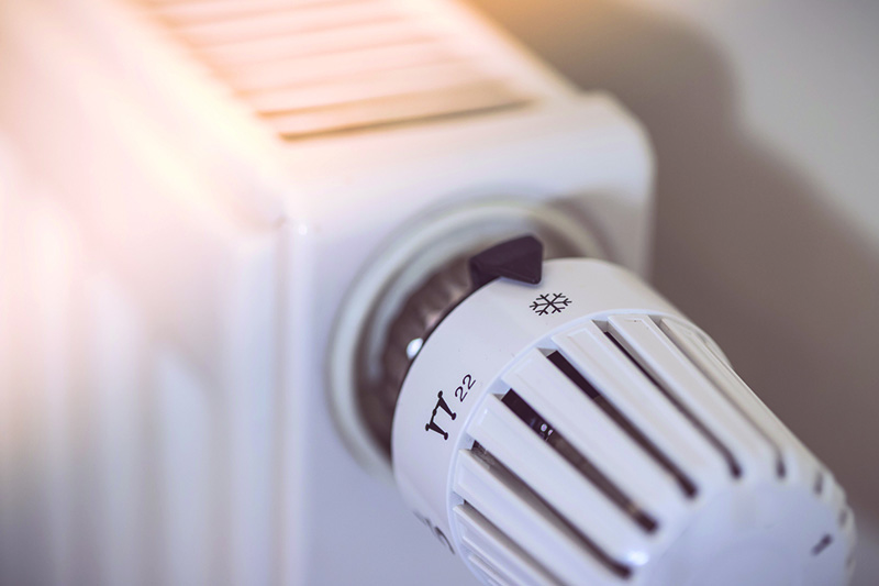 Thermometer an Heizkörper